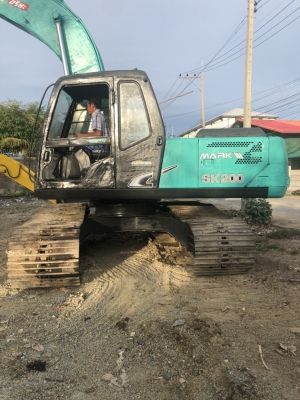 KOBELCO SK200-3 สภาพสวยไฟเต็ม เอกสารอินวอย