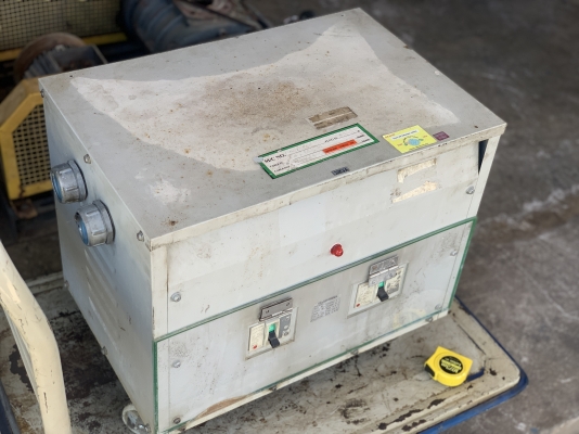 ขายหม้อแปลงไฟฟ้าคุมเครื่องจักร 30Kva ไฟเข้า 380V ออก 200V สภาพสวยใหม่มาก ตัวใหญ่ พร้อมใช้งาน ขายหม้อแปลงไฟฟ้าคุมเครื่องจักร 30Kva ไฟเข้า 380V ออก 200V สภาพสวยใหม่มาก ตัวใหญ่ พร้อมใช้งาน