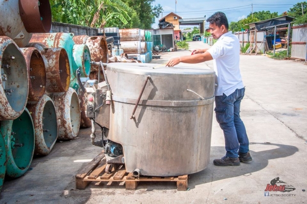 ถังล้าง คราบน้ำมัน power super cleaner ถังล้าง คราบน้ำมัน power super cleaner
