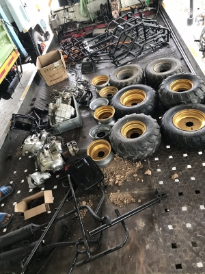 ขายโครงatv2โครง อะไหล่อีกเพียบ