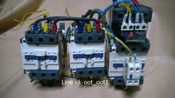 TELEMECANIQUE LC1-D5011 + D4011 + LRD thermal overload relays TELEMECANIQUE LC1-D5011 + D4011 + LRD thermal overload relays