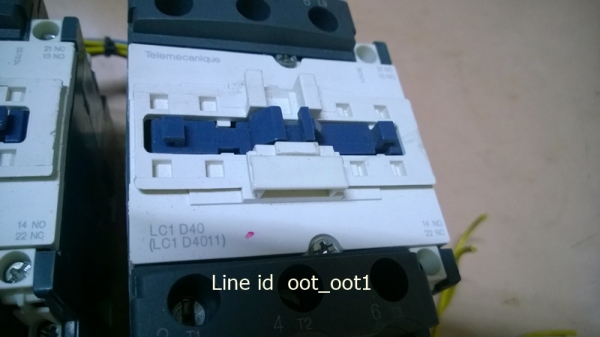 TELEMECANIQUE LC1-D5011 + D4011 +  LRD thermal overload relays