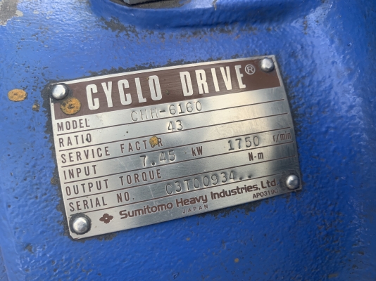 ขายหัวเกียร์ทดรอบ Cycro drive Sumitomo อัตราทด 1:43 made in Japan แรงบิดเยอะ สภาพสวยใหม่มาก หมุนนิ่ม พร้อมใช้งาน ขายหัวเกียร์ทดรอบ Cycro drive Sumitomo อัตราทด 1:43 made in Japan แรงบิดเยอะ สภาพสวยใหม่มาก หมุนนิ่ม พร้อมใช้งาน