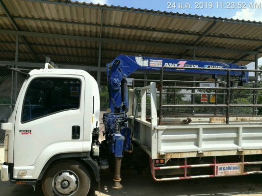 ขายรถ6ล้อ ติดเครน3ตัน (เครื่องทุ่นแรง)