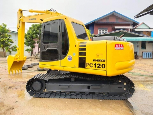 ⭐⭐⭐Komatsu 120-6Eไฟฟ้าครบ เอวแน่น ช่วงล่างเต็ม เอกสารเล่มทะเบียน พร้อมลงงาน