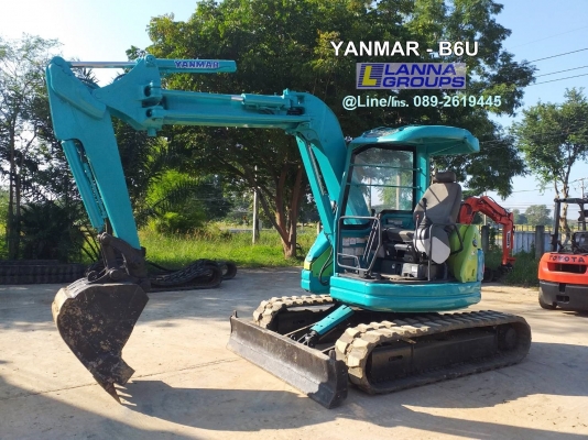 ขายรถขุดYANMAR - B6U เครื่องยนต์ยันม่าร์4TNV88 จำนวน 4 สูบ, คอนโทรลน้ำมัน ,ปั๊มนิ้ว, แทรคยาง,ใบมีด, ขายรถขุดYANMAR - B6U เครื่องยนต์ยันม่าร์4TNV88 จำนวน 4 สูบ, คอนโทรลน้ำมัน ,ปั๊มนิ้ว, แทรคยาง,ใบมีด,