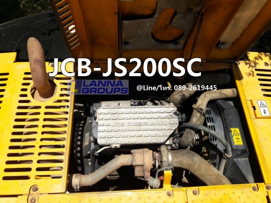 ขายรถขุดJCB-JS200SC เครื่องดีปั้มแรงไม่โหลด, ช่วงล่างเต็ม, เอวแน่นๆ, รถ 6,xxx ช.ม เครื่องคอมมอลเรลเท