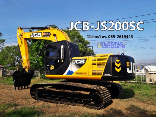 ขายรถขุดJCB-JS200SC เครื่องดีปั้มแรงไม่โหลด, ช่วงล่างเต็ม, เอวแน่นๆ, รถ 6,xxx ช.ม เครื่องคอมมอลเรลเท