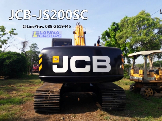 ขายรถขุดJCB-JS200SC เครื่องดีปั้มแรงไม่โหลด, ช่วงล่างเต็ม, เอวแน่นๆ, รถ 6,xxx ช.ม เครื่องคอมมอลเรลเท