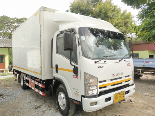 6 ล้อกลาง EURO3 ISUZU NPR 150 แรงม้า คอมมอนเรว * ยาว 5.00 ม.ปี2554* ราคา 650000บาทนะคะรถสวยเดิม+สภาพ