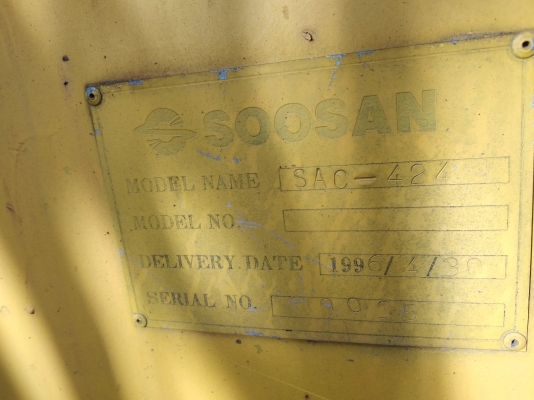 แท่นเครนสว่านSOOSAN แท่นเครนสว่านSOOSAN