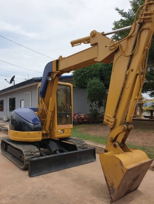 ขายรถแม็คโค MITSUBISHI MM55SR มือสองญี่ปุ่น มีเก๋ง-ไลด์ พร้อมใช้