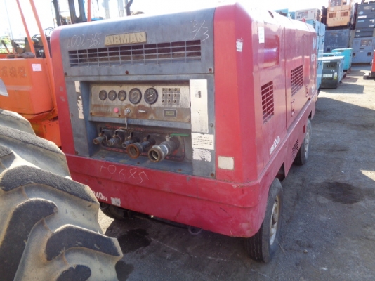 กำลังมาไทย AIRMAN PDS390S 7-8bar 390cfm. จากญี่ปุ่น ล๊อตนี้เป็นแบบเทรนเลอร์