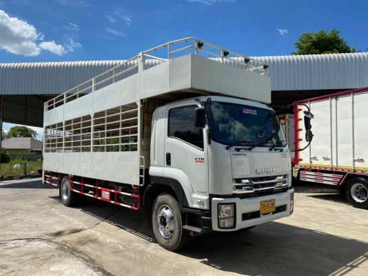 ⭐⭐⭐ (เฉพาะกิจบรรทุกมอเตอร์ใซ) 6ล้อยาว7.60มIsuzu FTR240ปี59มีลิฟท้ายบรรทุกใด้2ขั้น รถวิ่ง213,700ก.ม สภาพเทียบป้ายแดง