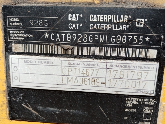 รถญี่ปุ่นเกรดA ขายถูก CAT 928G เก่าญี่ปุ่นแท้ สภาพสวย ราคาไม่แพง ขายเอาลูกค้า ไม่เอากำไรครับ  โทร.090-986-2521 อ๊อบ