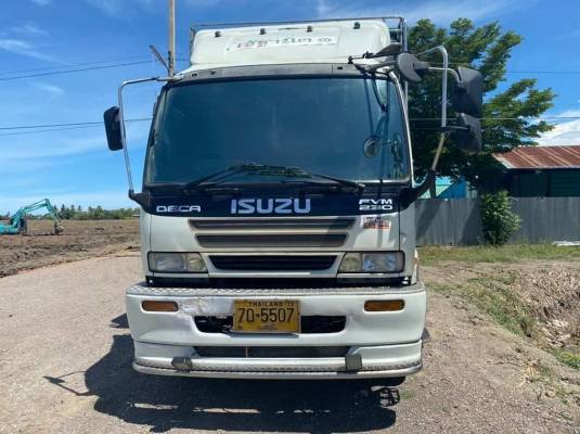 ขาย6ล้อISUZU DECA FTRแปลงเป็น10ล้อเครื่อง 6HK 240แรงเกียร์อีตั้น กระบะอลูมิเนียมยาว6.50เมตรปูทับเลส ขาย740,000บาท