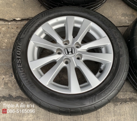 ล้อแม็ก 5รู114 Honda Civic FB ขอบ 16 พร้อมยาง 205-55-16 Bridgestone ปี 15 สภาพสวย ล้อแม็ก 5รู114 Honda Civic FB ขอบ 16 พร้อมยาง 205-55-16 Bridgestone ปี 15 สภาพสวย
