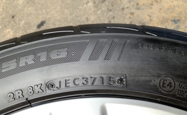 ล้อแม็ก 5รู114 Honda Civic FB ขอบ 16 พร้อมยาง 205-55-16 Bridgestone ปี 15 สภาพสวย