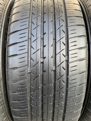 ล้อแม็ก Toyota Vios ตัวท็อป ขอบ 16 สีรมดำ พร้อมยาง 195-50-16 Bridgestone ปลายปี 17 สภาพดี