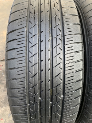 ล้อแม็ก Toyota Vios ตัวท็อป ขอบ 16 สีรมดำ พร้อมยาง 195-50-16 Bridgestone ปลายปี 17 สภาพดี