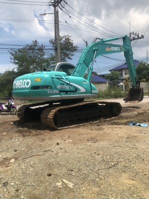KOBELCO SK200-V SUPER แอร์เย็น ไฟฟ้าเต็ม ไม่โหลดระบบดี เอกสารเล่มทะเบียนสภาพสวย