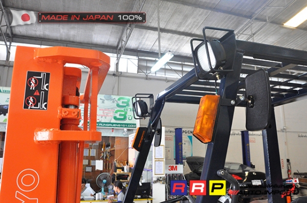 ขายรถโฟล์คลิฟท์มือสอง TOYOTA รุ่น 5FG25-11646 นำเข้าจากประเทศญี่ปุ่น 100\% ไม่เคยใช้งานในไทย