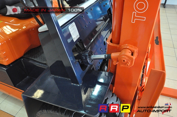 ขายรถโฟล์คลิฟท์มือสอง TOYOTA รุ่น 5FG25-11646 นำเข้าจากประเทศญี่ปุ่น 100\% ไม่เคยใช้งานในไทย