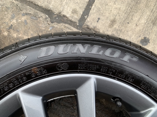 ล้อแม็กป้ายแดง Honda Civic FC รุ่นใหม่ล่าสุด ขอบ 16 สีเทากัน พร้อมยางใหม่ป้ายแดง 215-55-16 Dunlop ปลายปี 19 สวยกริ๊บๆ