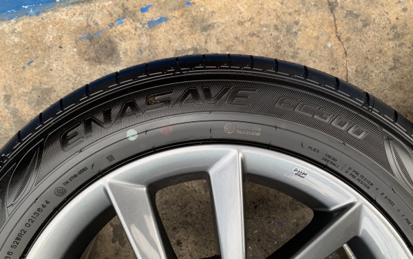 ล้อแม็กป้ายแดง Honda Civic FC รุ่นใหม่ล่าสุด ขอบ 16 สีเทากัน พร้อมยางใหม่ป้ายแดง 215-55-16 Dunlop ปลายปี 19 สวยกริ๊บๆ
