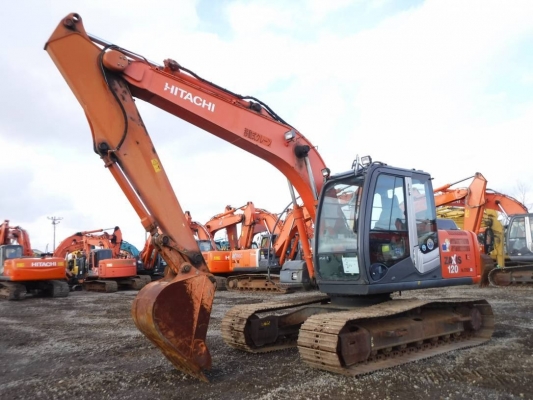 ขายรถแบคโฮ Hitachi ZX120-3 แทรคใหญ่ อาร์มพิเศษ โทร 081-8581834 แบงค์ เจ้าของขายเอง