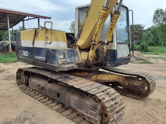 KOMATSU PC120-5 สภาพดี ช่วงล่างแน่น เครื่องปั้มแรง