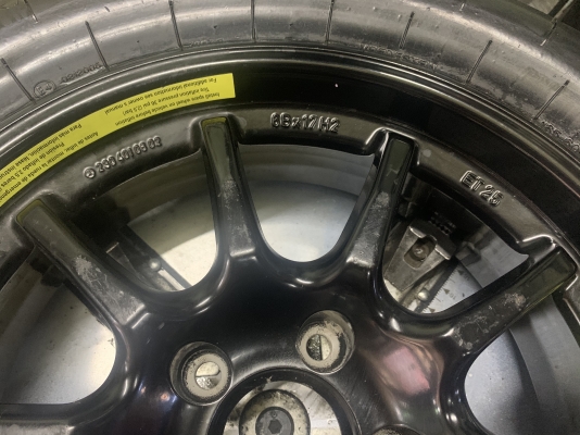 ล้ออะไหล่ 5รู112 BENZ แท้ ขอบ 17 (Made in BELGIUM)