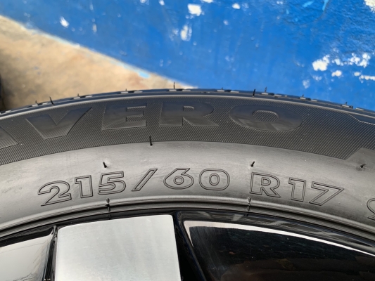 ล้อแม็ก 5รู114 All New Chevrolet Captiva รุ่นใหม่ล่าสุด ขอบ 17 พร้อมยางป้ายแดง 215-60-17 GTRadial ปลายปี 19
