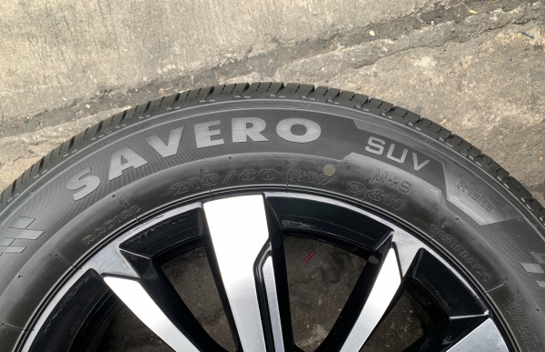 ล้อแม็ก 5รู114 All New Chevrolet Captiva รุ่นใหม่ล่าสุด ขอบ 17 พร้อมยางป้ายแดง 215-60-17 GTRadial ปลายปี 19