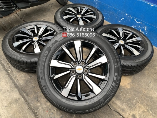 ล้อแม็ก 5รู114 All New Chevrolet Captiva รุ่นใหม่ล่าสุด ขอบ 17 พร้อมยางป้ายแดง 215-60-17 GTRadial ปลายปี 19