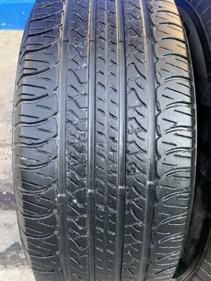 ล้อแม็ก Mazda BT50 ขอบ 17 พร้อมยาง 265-65-17 OTANI ปี 17 สภาพดี