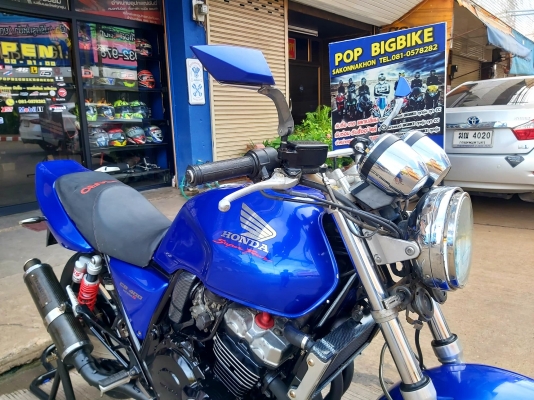 ขาย HONDA CB400 ปี98 เวอร์ชั่นS ไมล์แดง เดิมๆ สีสวย มีท่อแต่ง โช๊คหลังแต่ง ชุดพาร์ทคาร์บอน กระจกแต่ง ขาย HONDA CB400 ปี98 เวอร์ชั่นS ไมล์แดง เดิมๆ สีสวย มีท่อแต่ง โช๊คหลังแต่ง ชุดพาร์ทคาร์บอน กระจกแต่ง