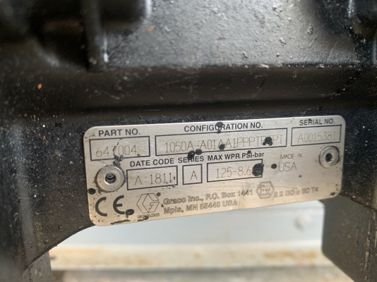 ขายปั๊มไดอะแฟรม Graco ขนาด 1นิ้ว made in USA. สภาพสวย ตัวใหญ่ ดูดแรง พร้อมใช้งาน ขายปั๊มไดอะแฟรม Graco ขนาด 1นิ้ว made in USA. สภาพสวย ตัวใหญ่ ดูดแรง พร้อมใช้งาน