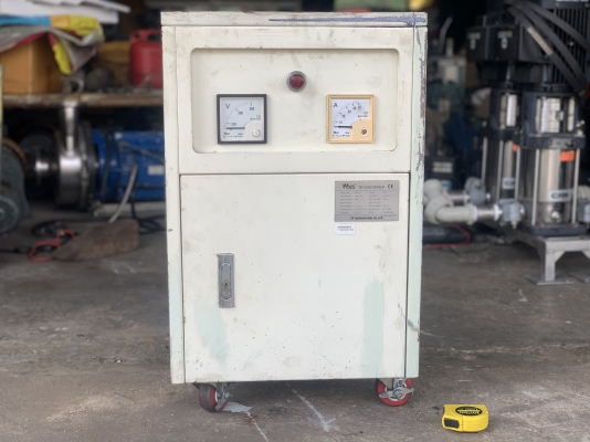 ขายหม้อแปลงไฟฟ้าคุมเครื่องจักร 10Kva ไฟเข้า 380V ออก 220V สภาพสวยใหม่มาก ตัวใหญ่ พร้อมใช้งาน ราคา 8,000 บาท