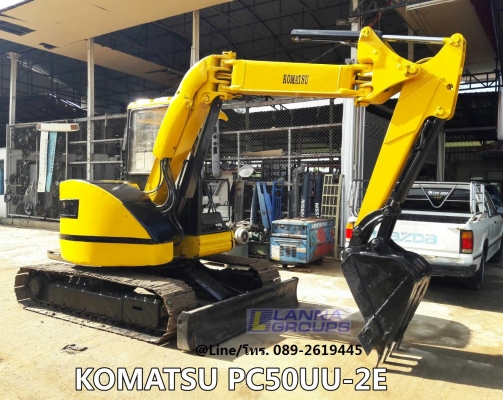 ขายรถขุดKOMATSU PC50UU-2E เครื่องยนต์4D88E, จำนวน 4 สูบ, คอนโทรลน้ำมัน, ปั๊มนิ้ว แทรคเหล็ก ,รถเดิมๆใ ขายรถขุดKOMATSU PC50UU-2E เครื่องยนต์4D88E, จำนวน 4 สูบ, คอนโทรลน้ำมัน, ปั๊มนิ้ว แทรคเหล็ก ,รถเดิมๆใ