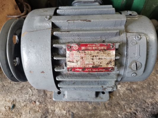 ขาย!! มอเตอร์ถ่าน.ฮิตาชิ.ขนาด1/2แรง220v.พร้อมใช้งาน ขาย!! มอเตอร์ถ่าน.ฮิตาชิ.ขนาด1/2แรง220v.พร้อมใช้งาน