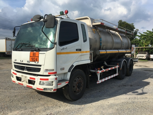 รถบรรทุกสารเคมีถังแคปซูลสแตนเลส SUTEE TANKERSขนาด13,000ลิตรพร้อมทะเบียนแท็งค์