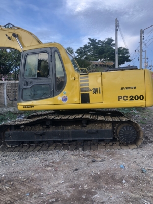 ลดราคาเหลือ 545,000 KOMATSU PC200-6 พร้อมใช้เครื่องดี ปั้มแรงเร็วเอวแน่นช่วงล่างได้ เอกสารซื้อขายไฟฟ