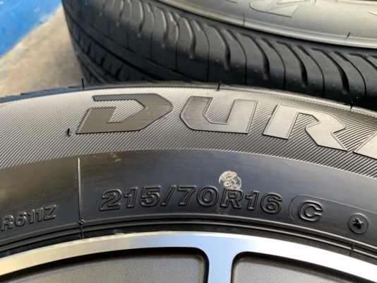 ล้อแม็กป้ายแดง Hyundai H1 2020 รุ่นใหม่ล่าสุด ขอบ 16 พร้อมยางใหม่ป้ายแดง 215-70-16 Bridgestone สวยกริ๊บ