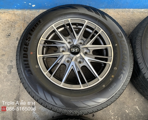 ล้อแม็กป้ายแดง Hyundai H1 2020 รุ่นใหม่ล่าสุด ขอบ 16 พร้อมยางใหม่ป้ายแดง 215-70-16 Bridgestone สวยกริ๊บ ล้อแม็กป้ายแดง Hyundai H1 2020 รุ่นใหม่ล่าสุด ขอบ 16 พร้อมยางใหม่ป้ายแดง 215-70-16 Bridgestone สวยกริ๊บ