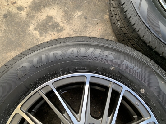 ล้อแม็กป้ายแดง Hyundai H1 2020 รุ่นใหม่ล่าสุด ขอบ 16 พร้อมยางใหม่ป้ายแดง 215-70-16 Bridgestone สวยกริ๊บ