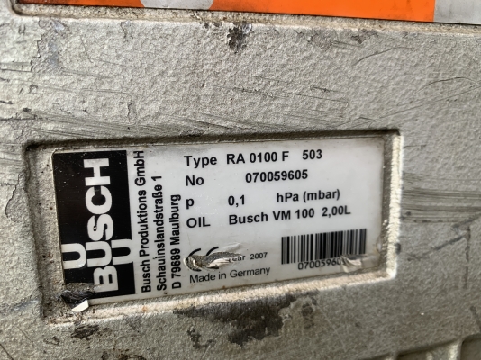 ขายปั๊มแวคคั่มสุญญากาศ Busch 3HP. 380V made in Germany สภาพสวย หมุนนิ่ม ดูดแรง พร้อมใช้งาน ขายปั๊มแวคคั่มสุญญากาศ Busch 3HP. 380V made in Germany สภาพสวย หมุนนิ่ม ดูดแรง พร้อมใช้งาน