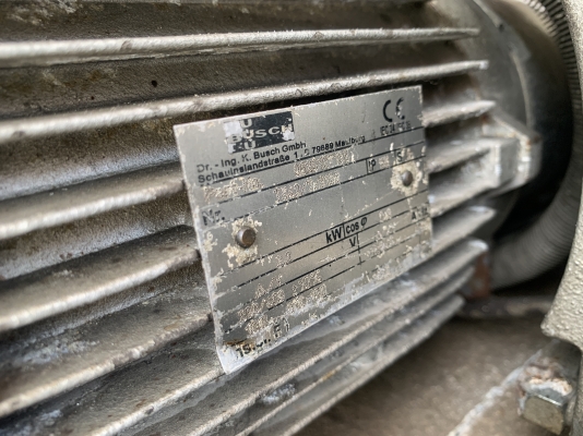 ขายปั๊มแวคคั่มสุญญากาศ Busch 3HP. 380V made in Germany สภาพสวย หมุนนิ่ม ดูดแรง พร้อมใช้งาน ขายปั๊มแวคคั่มสุญญากาศ Busch 3HP. 380V made in Germany สภาพสวย หมุนนิ่ม ดูดแรง พร้อมใช้งาน