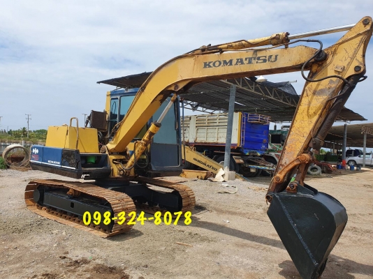 Komatsu pc 60-5 เครื่องเดิม ปั๊มเดิม ช่วงล่างดี แอร์เย็น เอกสารซื้อขาย