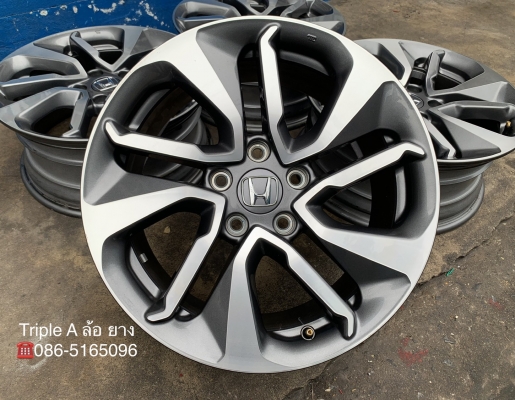 ล้อแม็กป้ายแดง Honda Accord G10 2019 ขอบ 17 รุ่นใหม่ล่าสุด สวยกริ๊บ